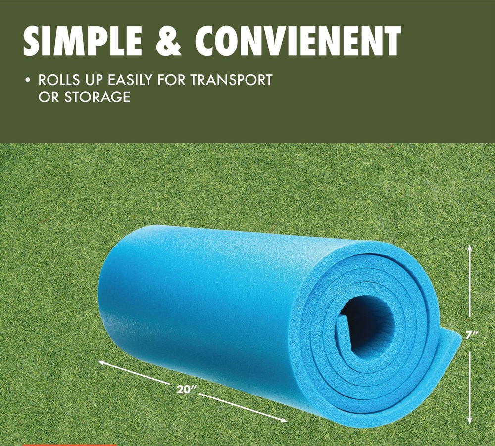 Closed Cell Foam Blue Camp Sleeping Pad