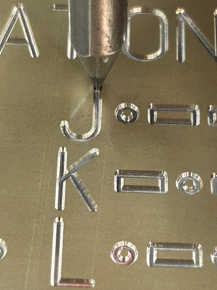 MORSE CODE HAM RADIO SOLID BRASS ENGRAVING PLATE OR DISPLAY PLATE FOR NEW HERMES