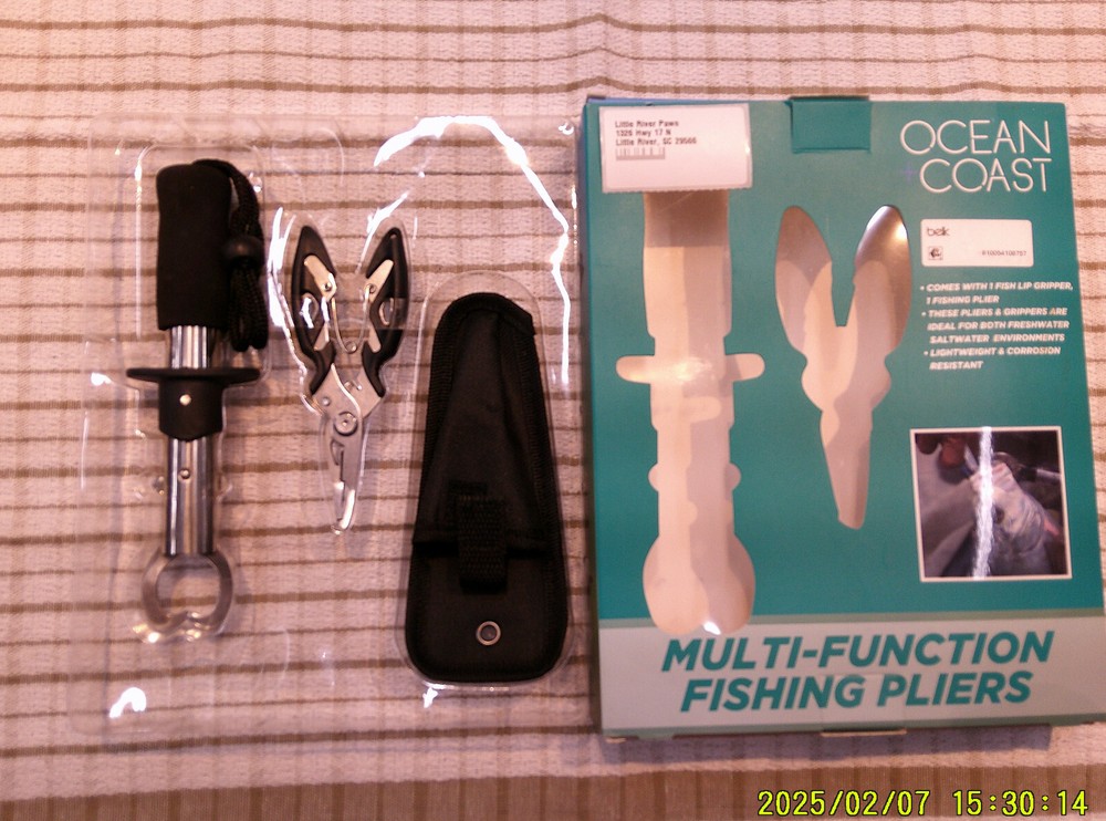 Multi-Function Fishing Pliers (162816C)