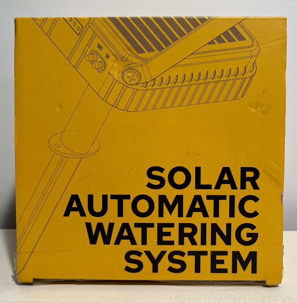 Solar Automatic Watering System for Plants