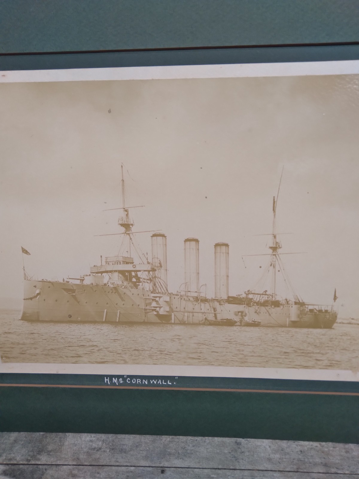H.M.S. Cornwall c 1914-1918