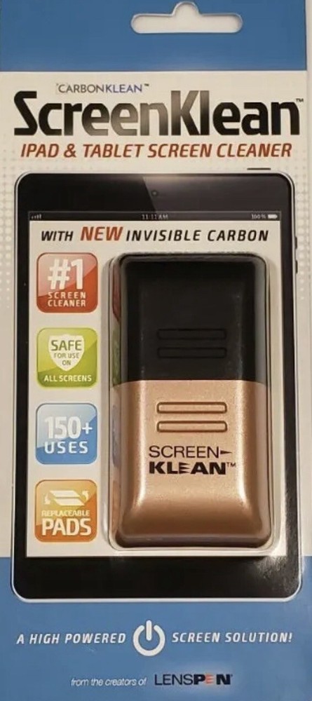 Screenklean Tablet Screen Cleaner Efficient And Durable Carbon Microfiber Techno