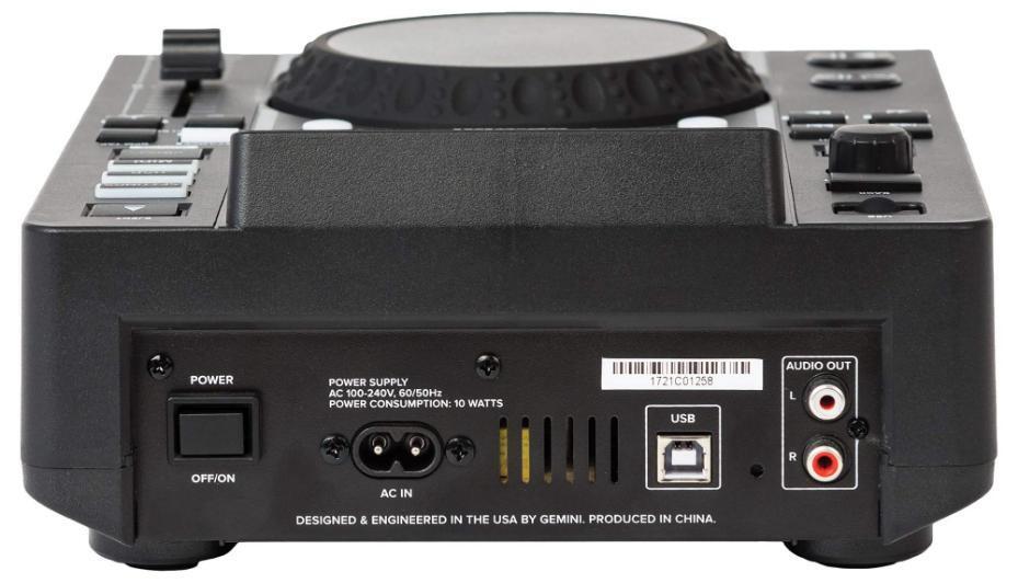 Professional Media Player With USB, 10.2cm Screen - MDJ-500