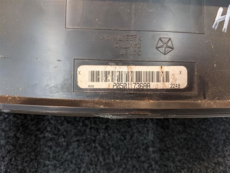 01 02 03 SEBRING SPEEDOMETER 86331