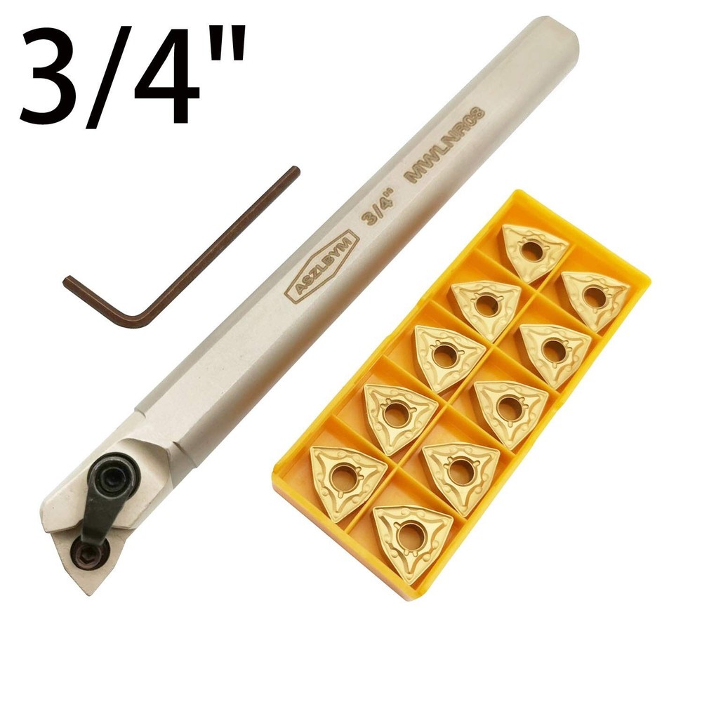 3/4 combination set outer circle+boring tool holder+10pcs WNMG080408 insertion