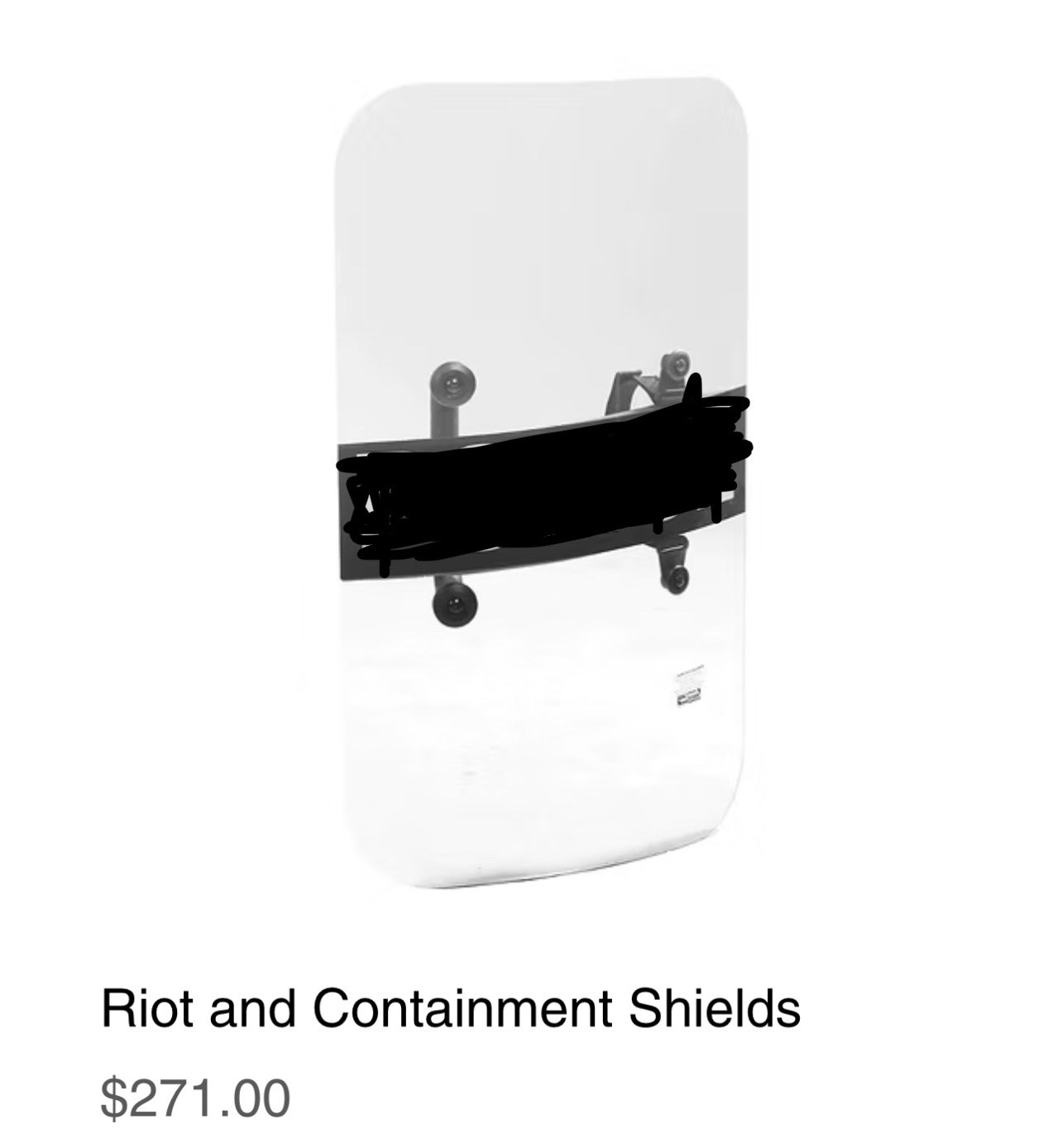 AETCO Police Riot Shield U.S.A. Made LAST ONES AVAILABLE!!!