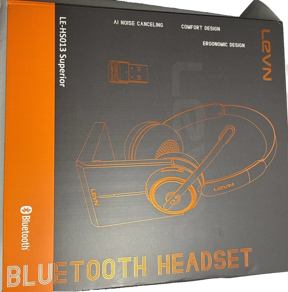 Levon Bluetooth Headset, LE-HS013 Superior, Ergonomic Design