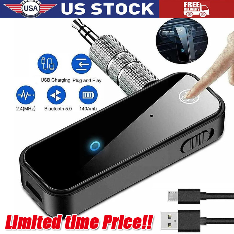 USB Wireless Bluetooth Transmitter Receiver for Car Music Audio Aux Adapter lot