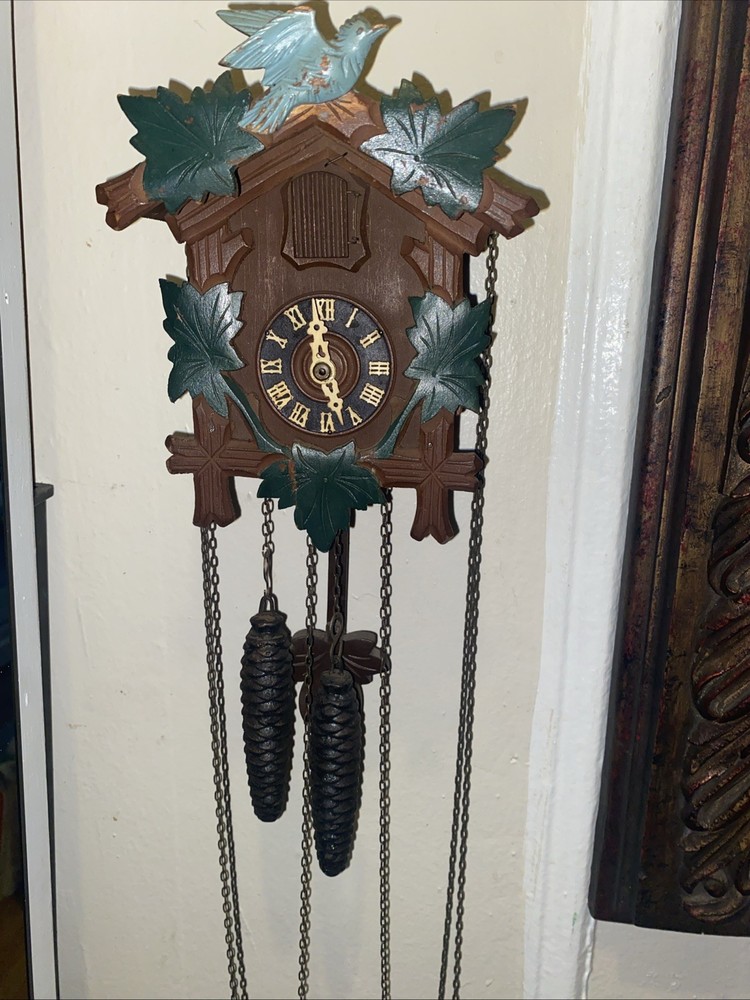 2 Smaller Size Working Coukoo Clocks ( Not Toy Size)
