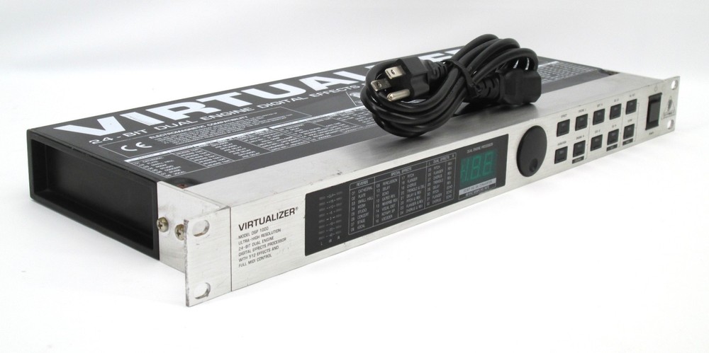 Behringer DSP1000 Virtualizer 24-Bit Dual Engine Digital Effects Processor