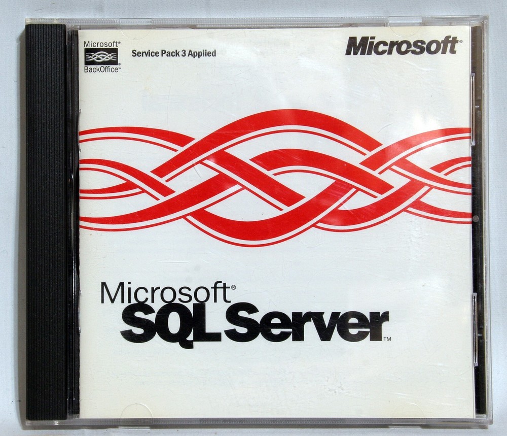 Microsoft Back Office / SQL Server version 6.5 with Service Pack 3 Applied