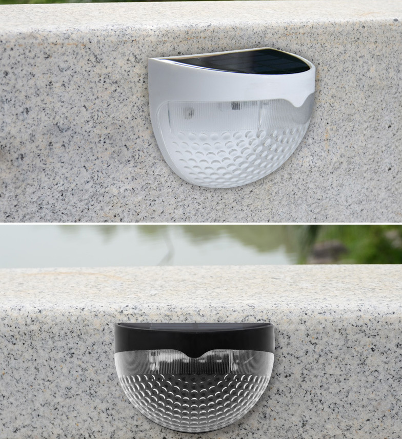 Solar Wall Lantern with LED Lighting and Motion Detection HF-