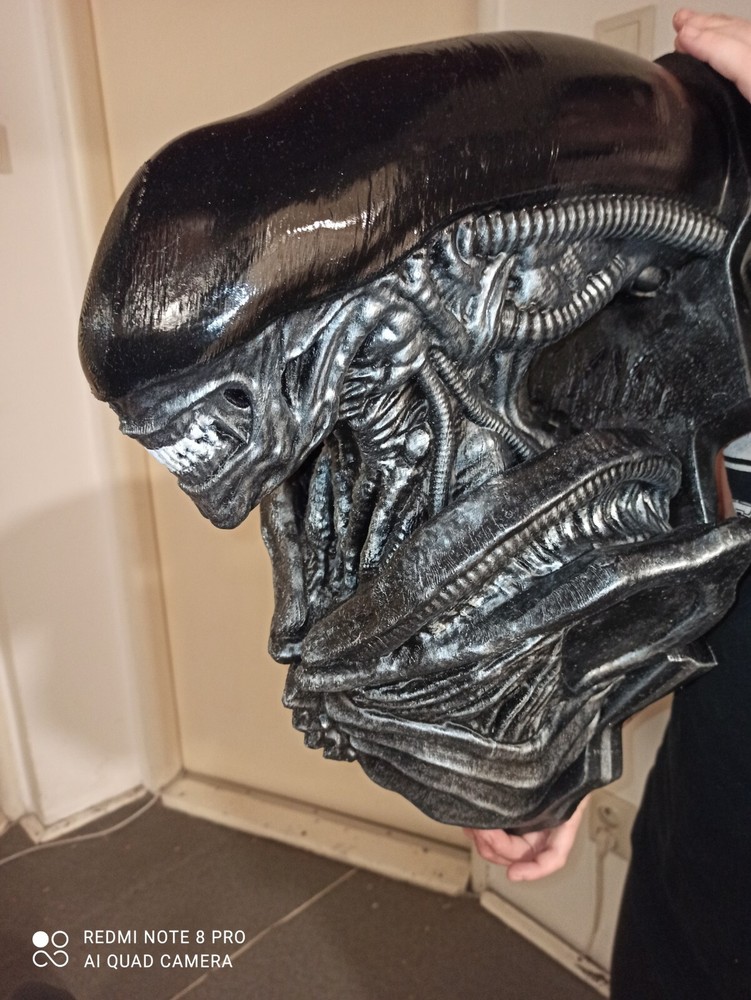 Xenomorph / Alien wall mount , bust / statue , mega size