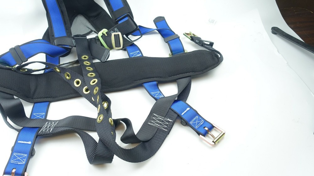 7074BLX Falltech Contractor Plus Belted Fully Body Harness Size 2XL