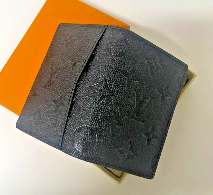 Louis Vuitton Pocket Organizer Black Monogram