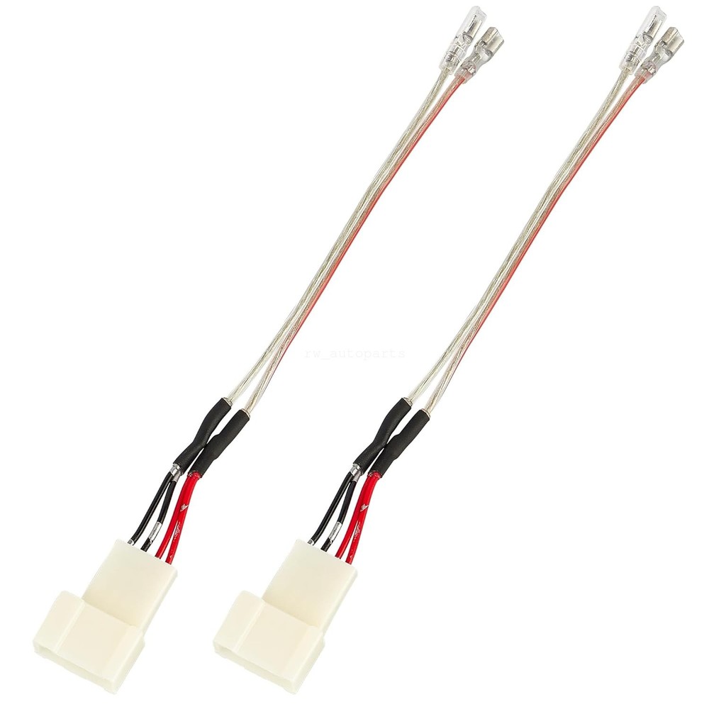 2pcs Car Front Dash Tweeter Speaker Wiring Harness For Toyota 2011-2020 Tacoma