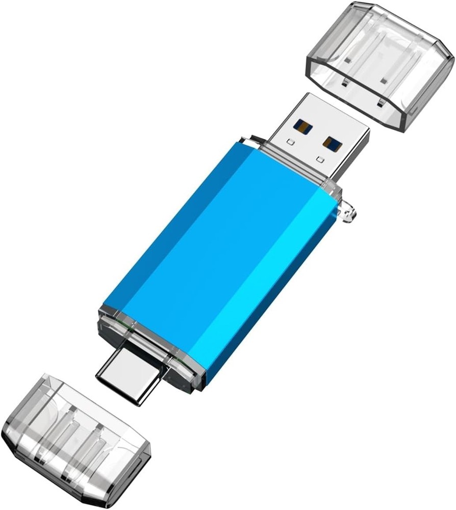 Versatile 128GB USB C Flash Drive - Streamlined Data Transfer for All Devices