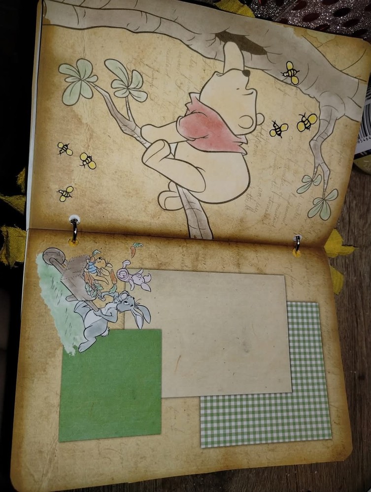 Winnie The Pooh Junk Journal Scrapbook