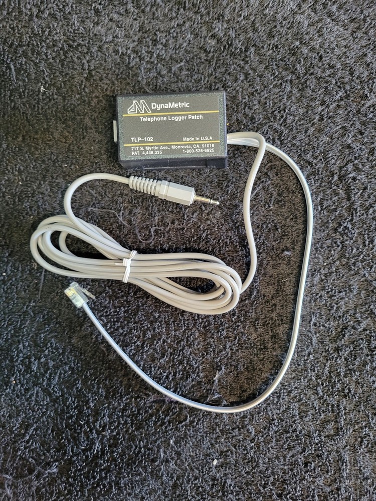DynaMetric Telephone Logger Patch TLP-102