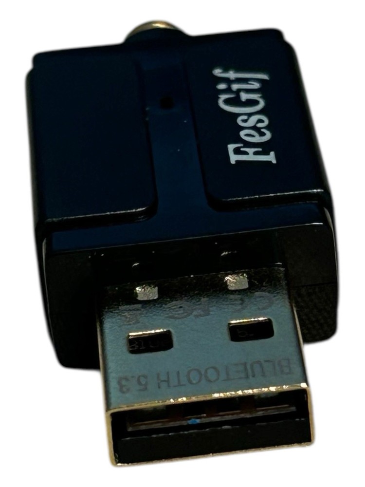 Wireless Adapter, USB 2.0 Bluetooth 5.3 Plug-N-Play, Makes Your PC Compatible