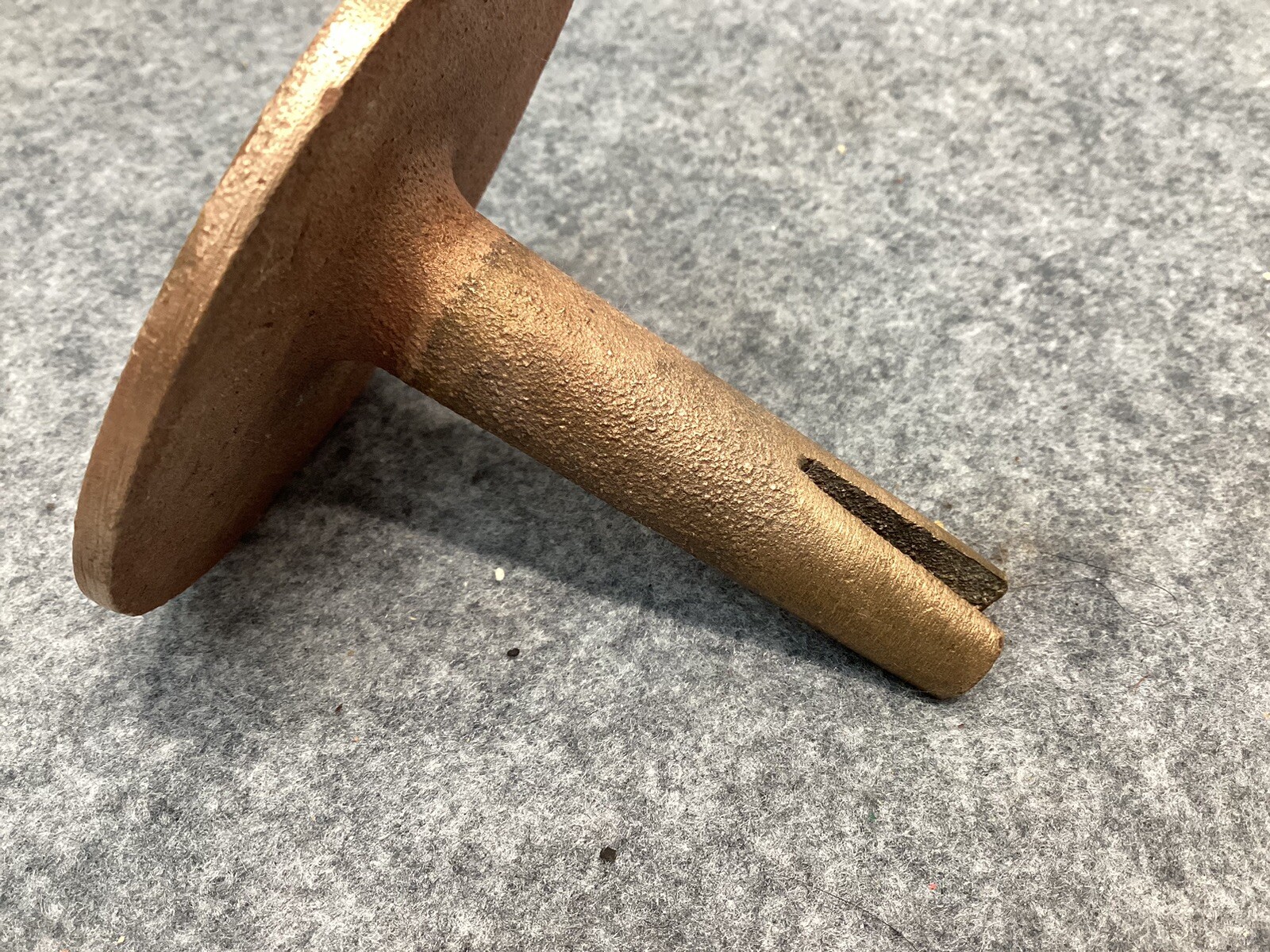 Vintage Brass U.S. Army Corp of Engineers Survey Mark Non Commissioned