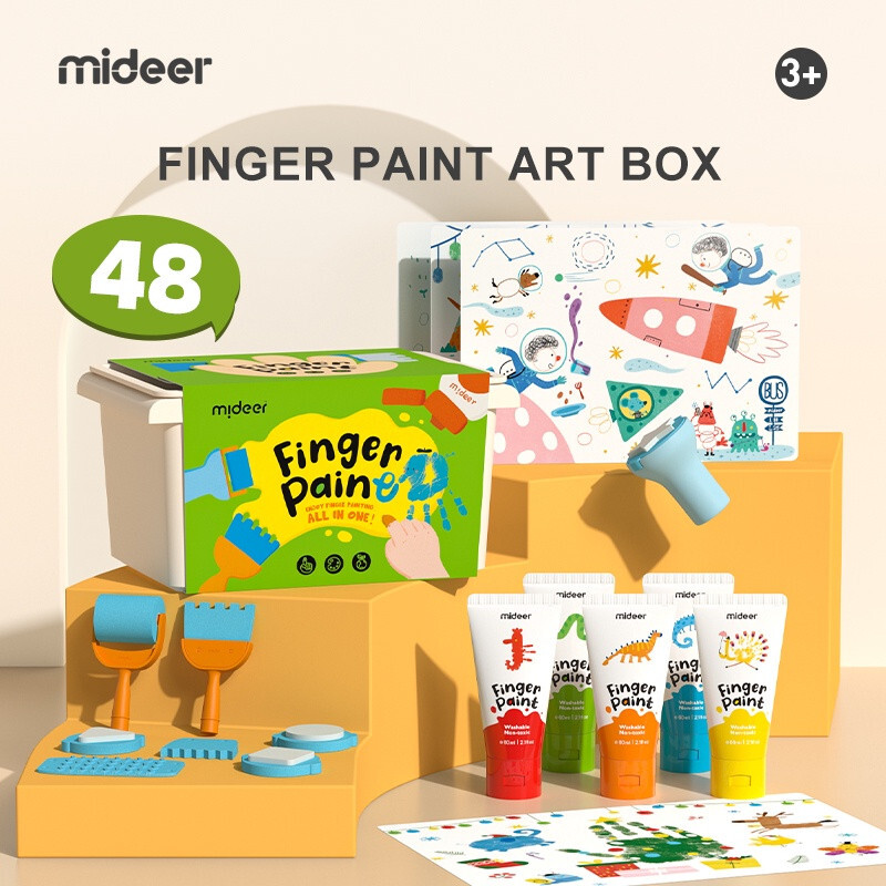 Mideer Finger Paint All-in-one Set