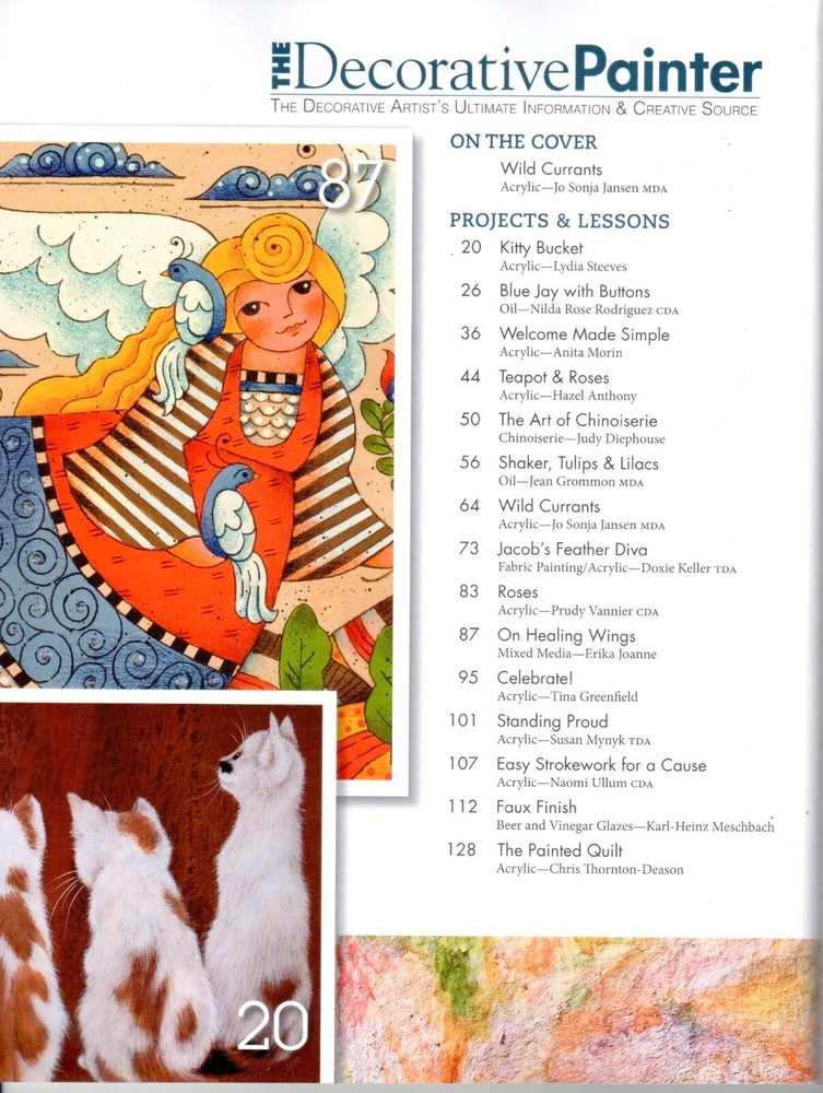 The Decorative Painter Magazine 2012 Issue 2 Painting Patterns