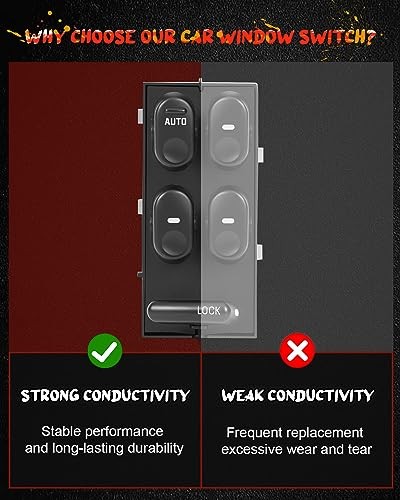 Power Window Switch Master Power Window Switch Control Switch Fits for Buick