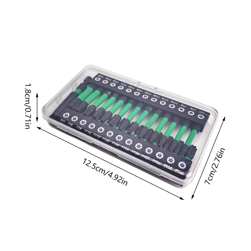 Torx Bit Security Torque Drill Kit Tamper-Proof Torx Bit Set For Lovable