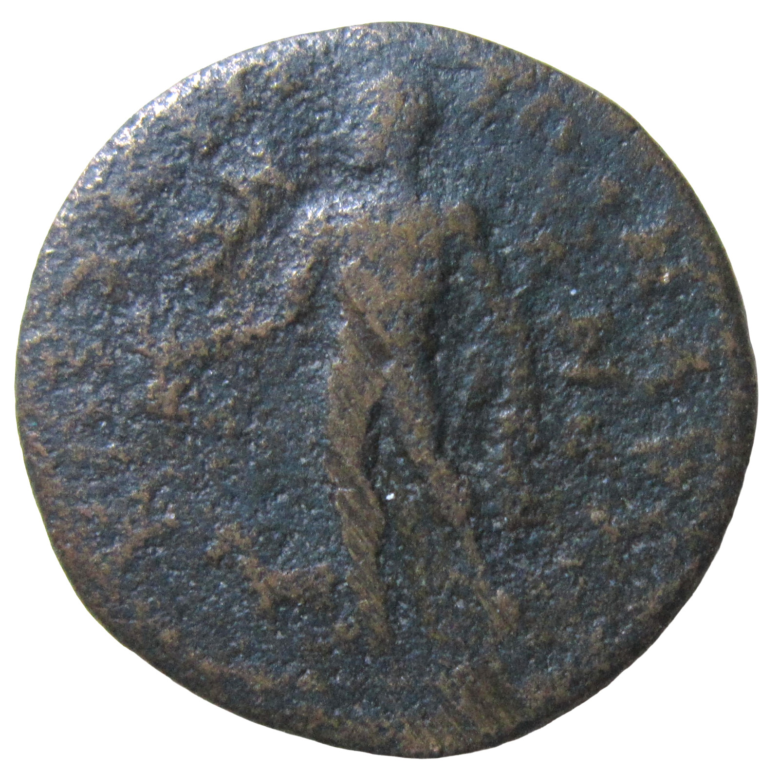 CILICIA, KORYKOS. AE 28. GORDIAN III, 238-244 AD. HERMES REVERSE. SCARCE.