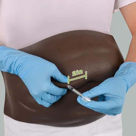 Belly Injection Simulator Subcutaneous Injection Training For Nursing Students