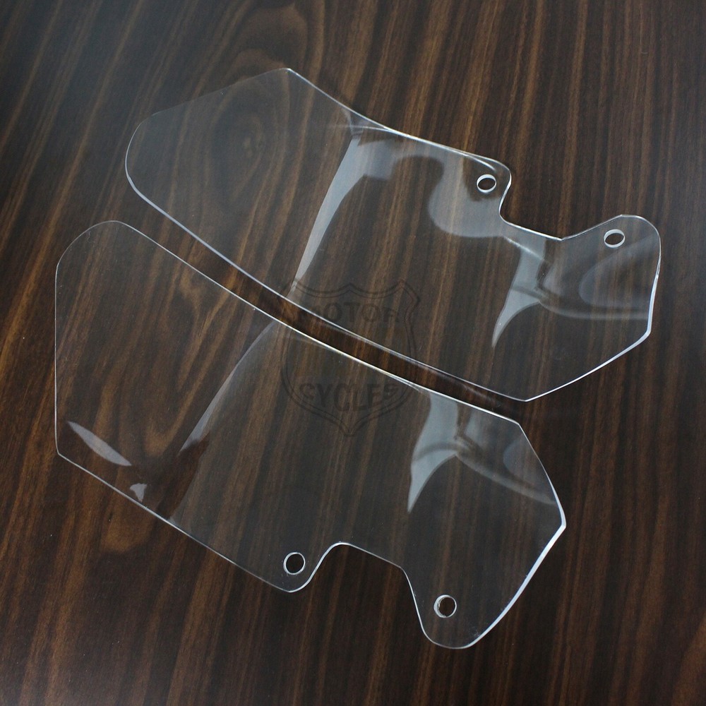 Windshield Side WindScreen Airflow Deflector Panel For BMW R1200GS ADV 2004-2012