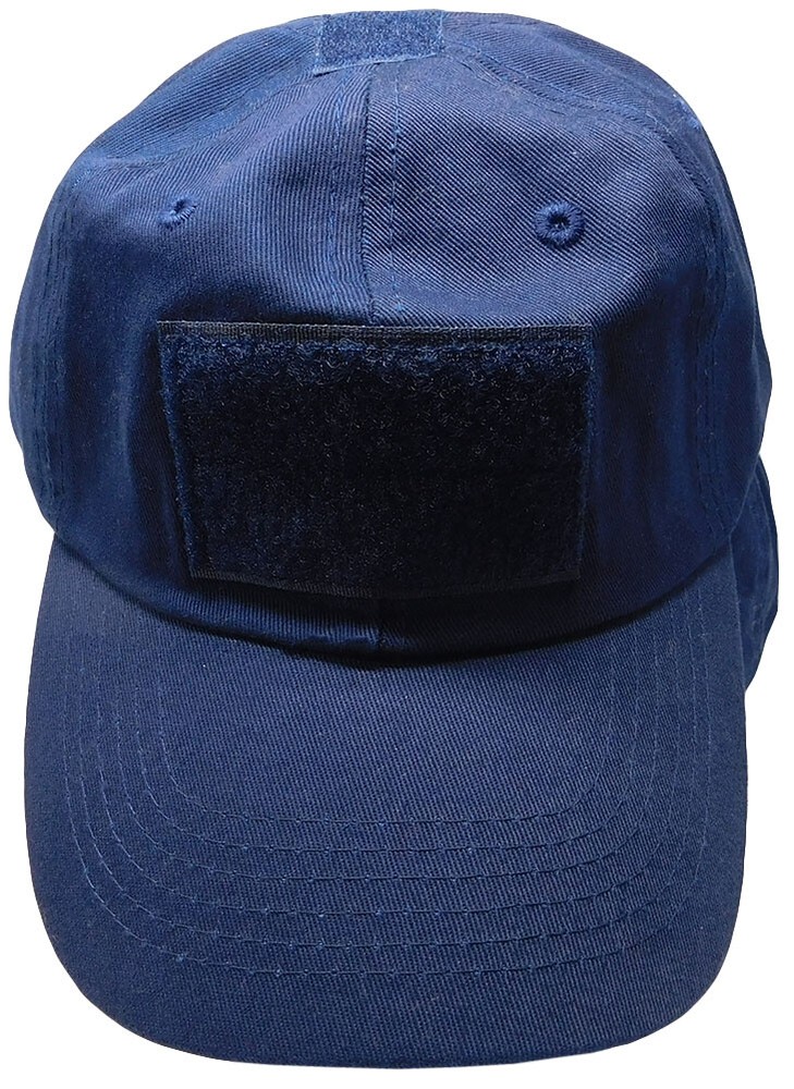 Military Blue Operator Operators Tactical Cap Hat Patch adjustable strap