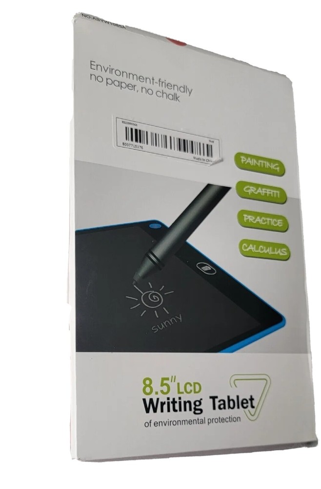 Environment-friendly no paper no chalk 8.5"Lcd Writing tablet. No Battery