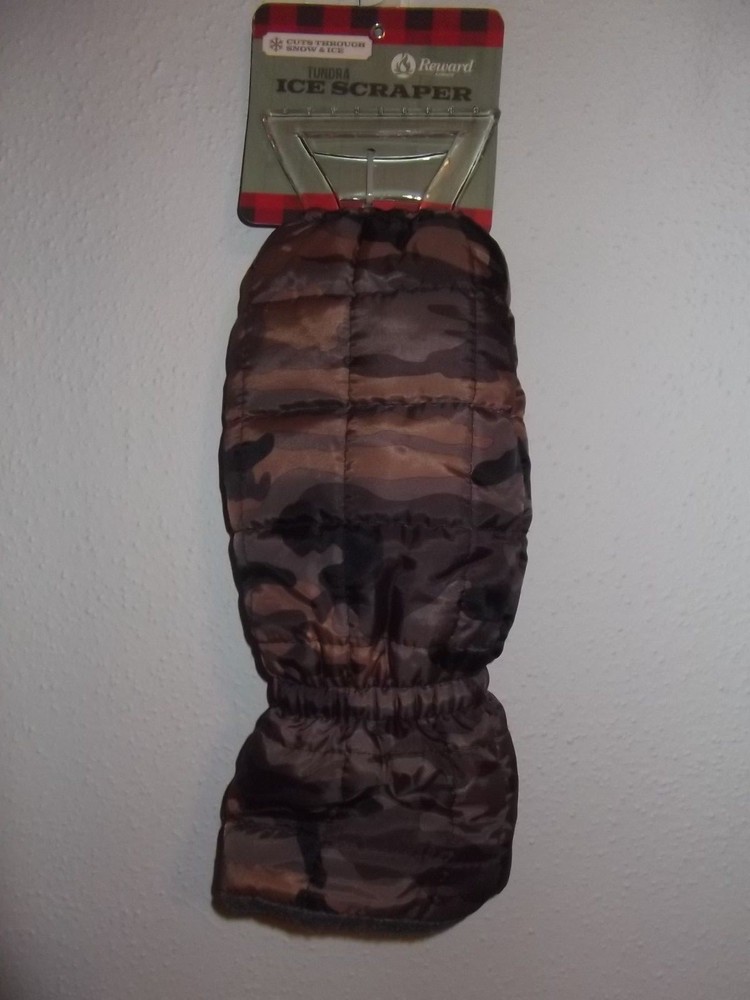 ICE SCRAPER - BROWN CAMO - ONE SIZE (AC-26-92)
