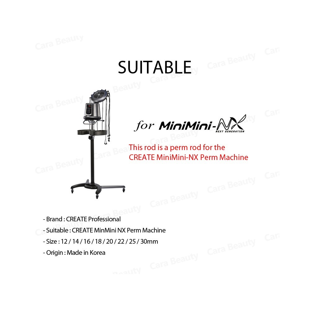 CREATE Digital Perm Rod for MiniMini NX Perm Machine / 12-30mm