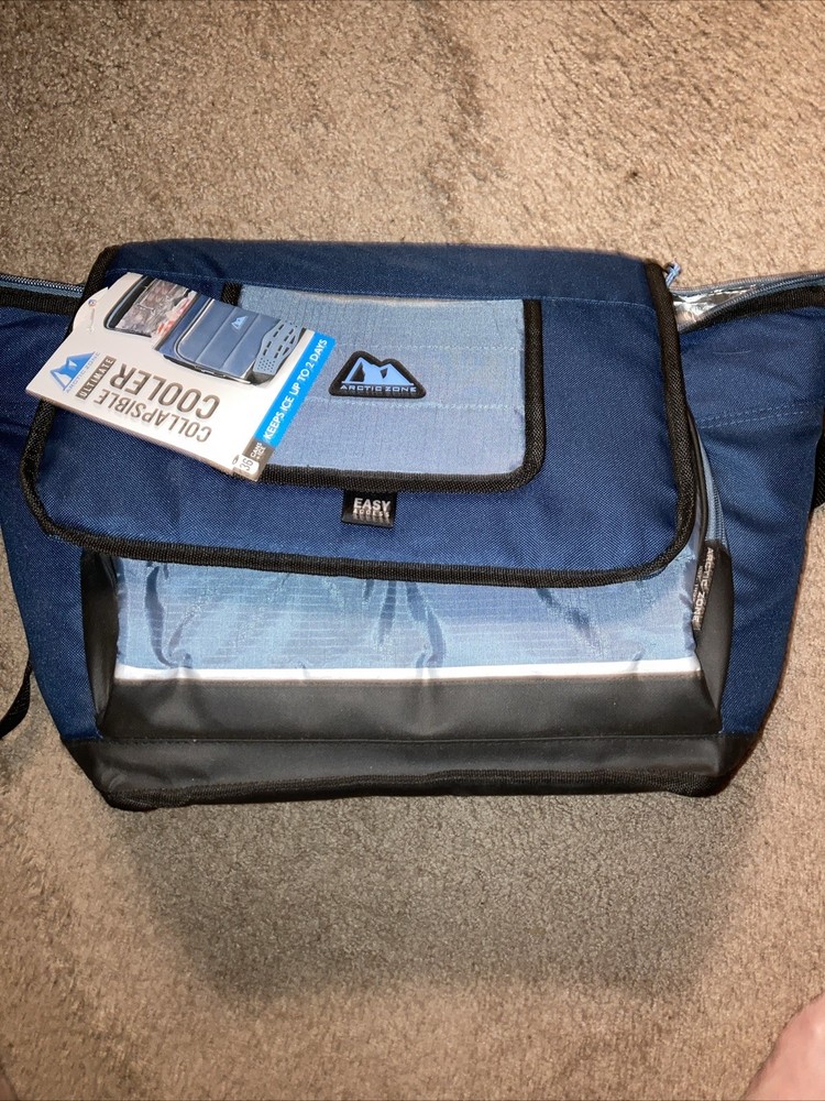 Arctic Zone 36 Cans Ultimate Collapsible Cooler Waterproof Bottom  New