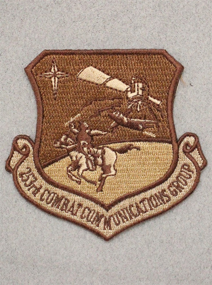 253rd Combat Communications Group (tan) - USAF Air Force Patch 1811
