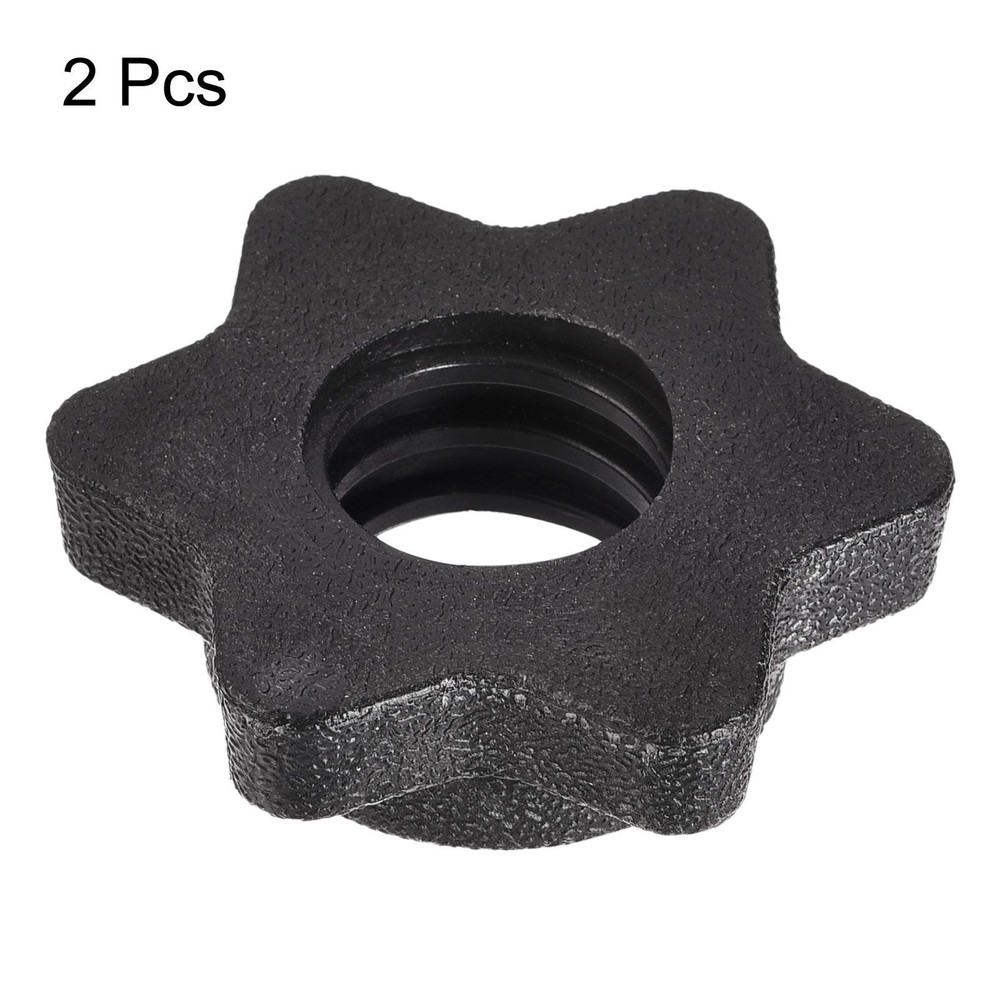 Hexagonal Handlebar Nut, 2pcs 25.4mm Plastic Non-Slip Rotation Block