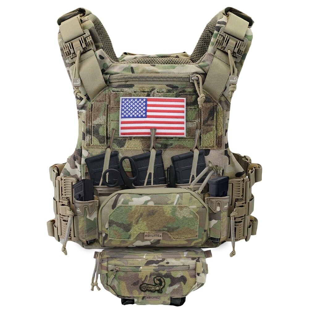 Agilite K19 Plate Carrier 3.0 –One-Size Fits All, Quick-Release, MULTICAM