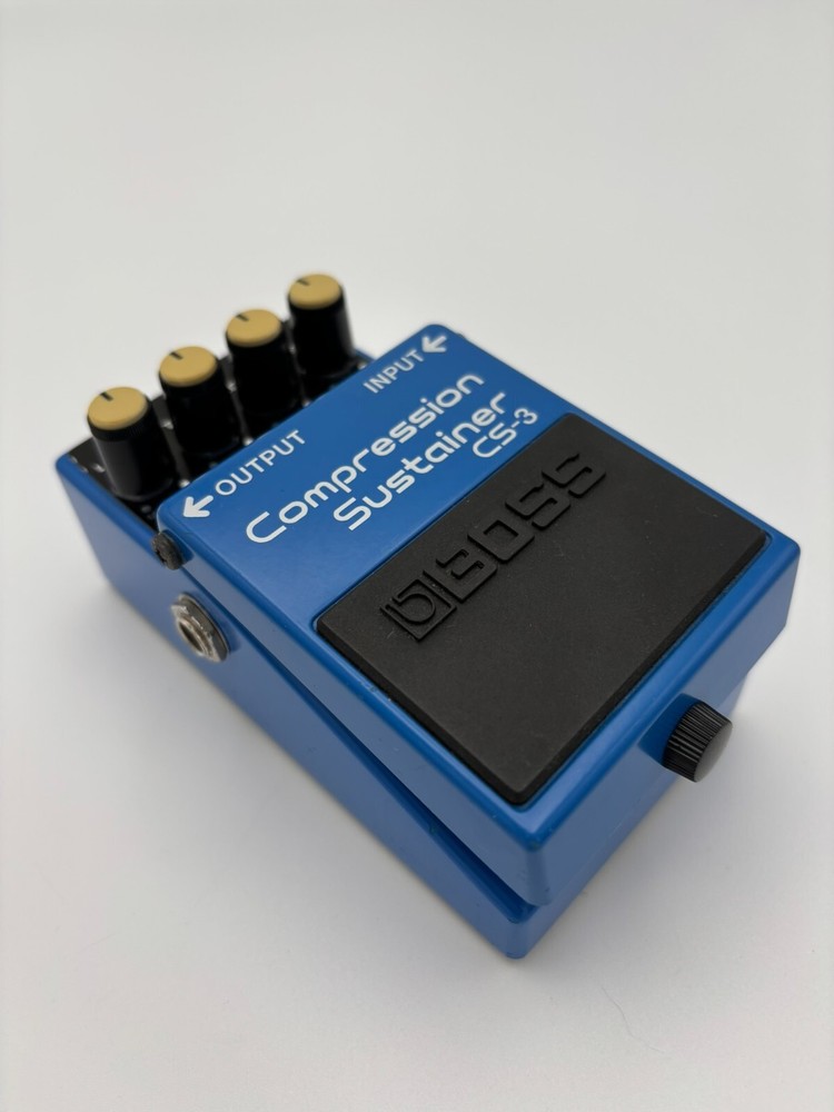 Boss CS-3 Compressor Guitar Effect Pedal Used