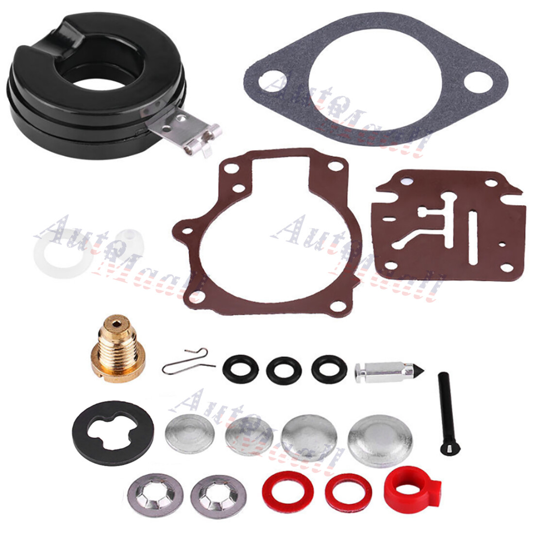 2 Carburetor Rebuild Repair Kit For OMC Johnson Evinrude 0392061 0396701 0398729
