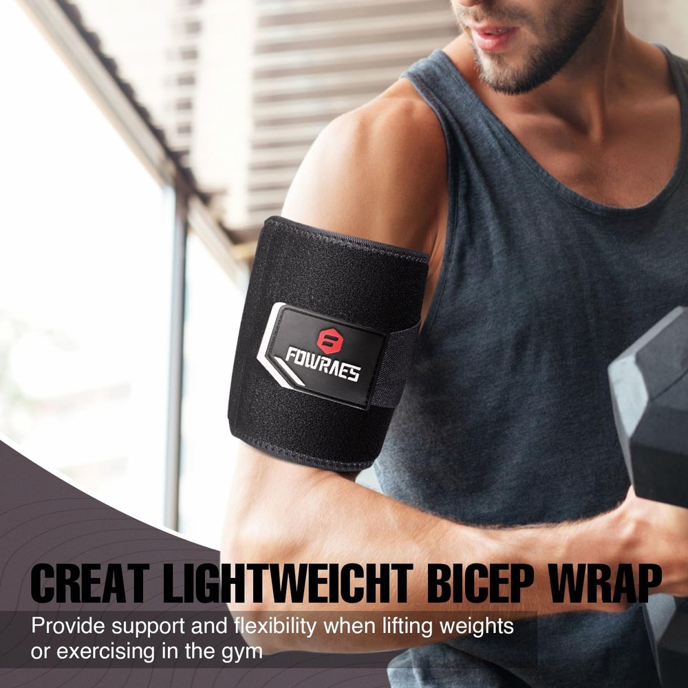 Biceps Tendonitis Support, Triceps Support Strap, Arm Sleeve for Pain Relief,...