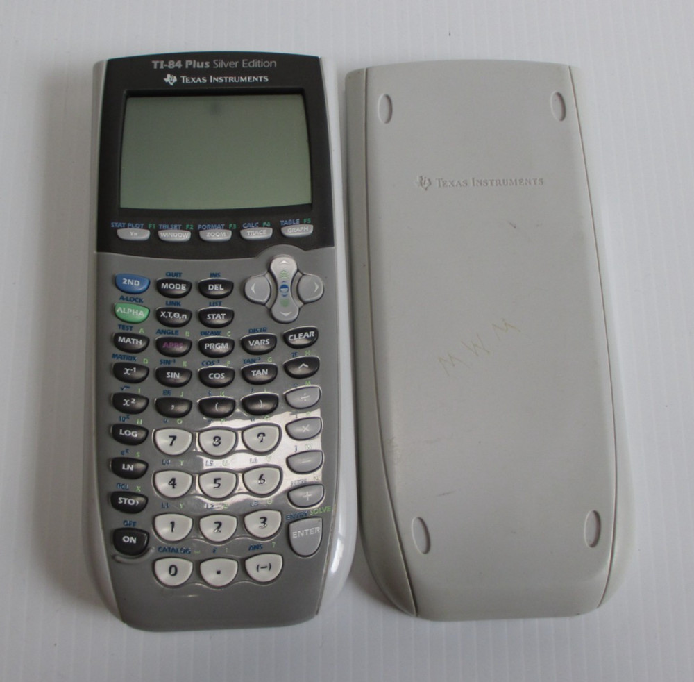Texas Instruments TI-84 Plus Silver Edition Graphing Calculator