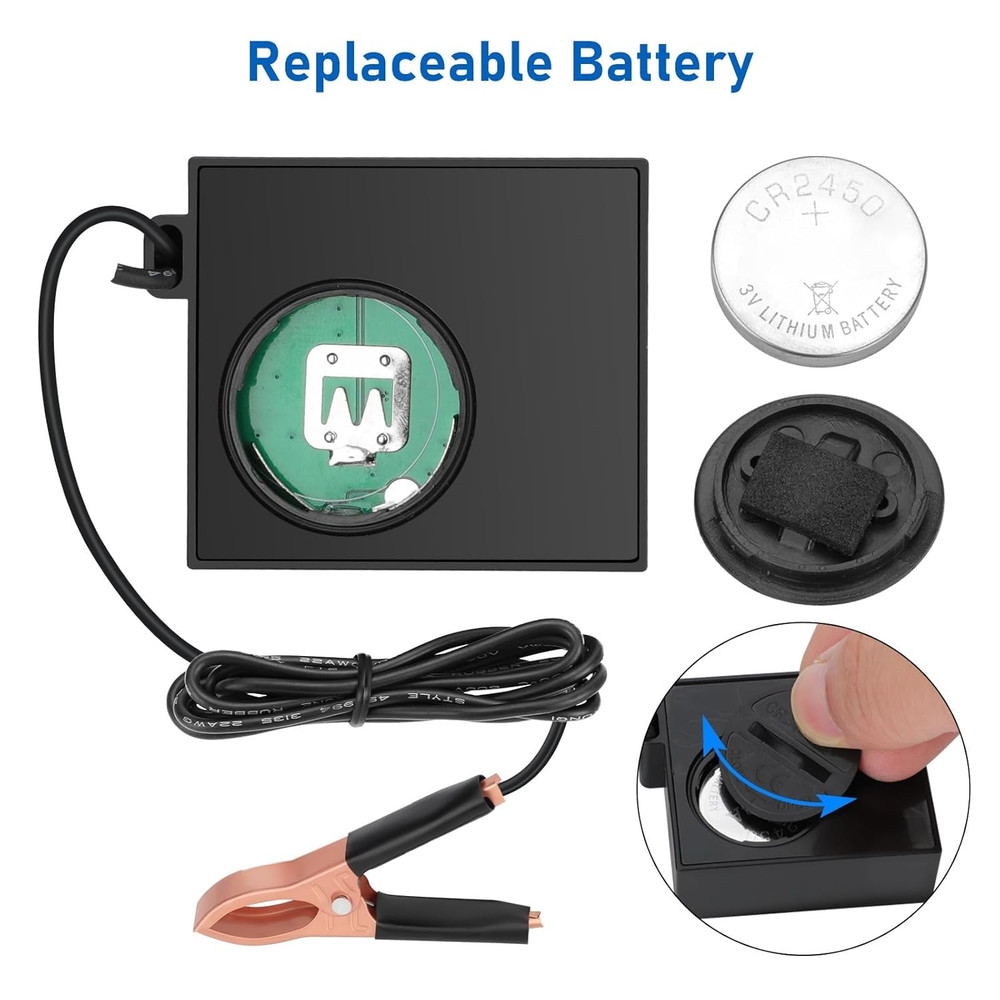 Small Engine Tachometer, Digital Tachometer Tach Gauge Reset Function Equipped w