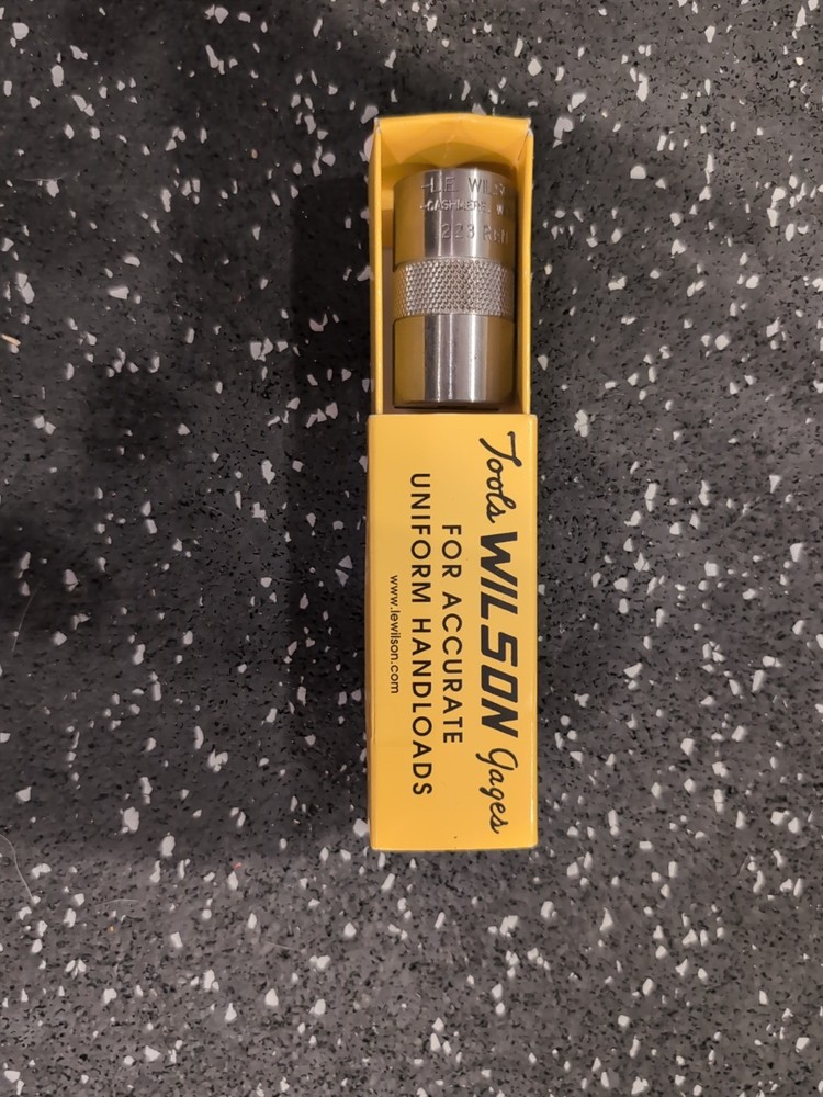 L.E. Wilson 223 Case Length Headspace Gage