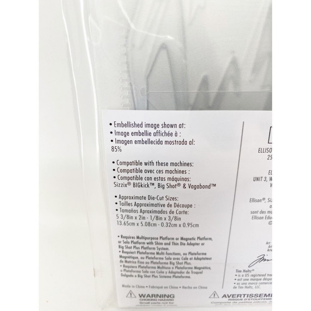 Sizzix Thinlits Tim Holtz Snowscape, Colorize Cutting Dies Christmas Winter NEW