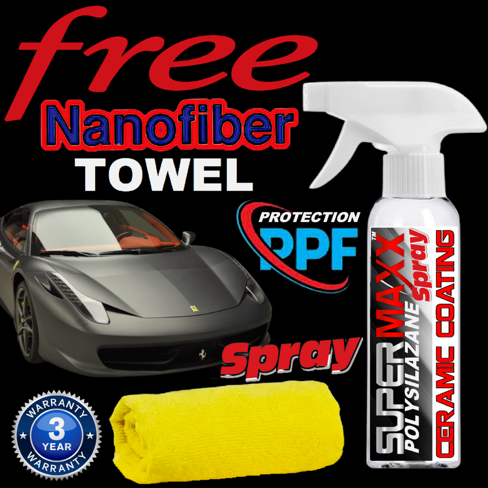 CERAMIC CAR COATING SPRAY "ADVANCED PPF WRAP PROTECTION" TRICURE TECHNOLOGY