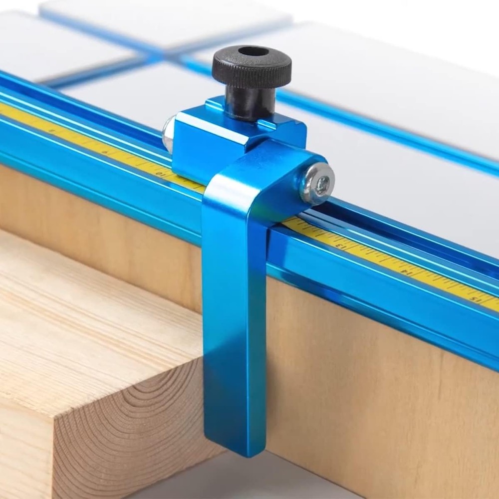 POWERTEC 5 Pack 5/16"-18 Round Knobs, Threaded Clamping Knobs for T Track & Tabl