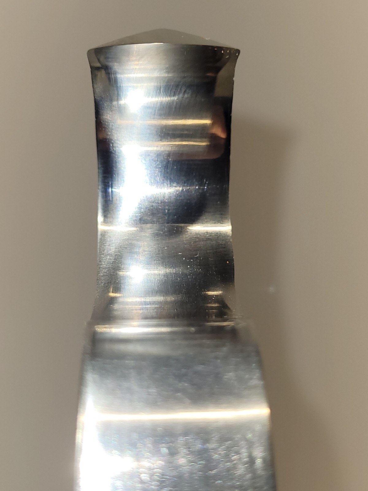 Narex spoon carving knife (model 822103) featuring a double-edged blade